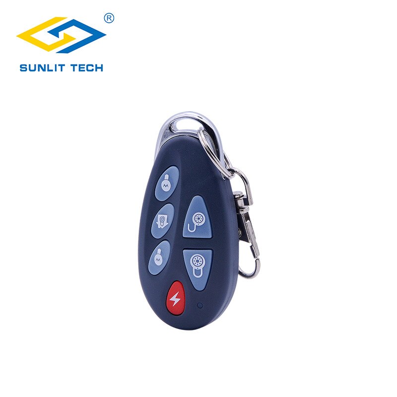 1/2/8pcs Wireless Remote Controller Key Fob for 433MHz Meian Alarm Home Security System ST-VGT ST-IIB ST-V ST-IIIB ST-IVB: Silver