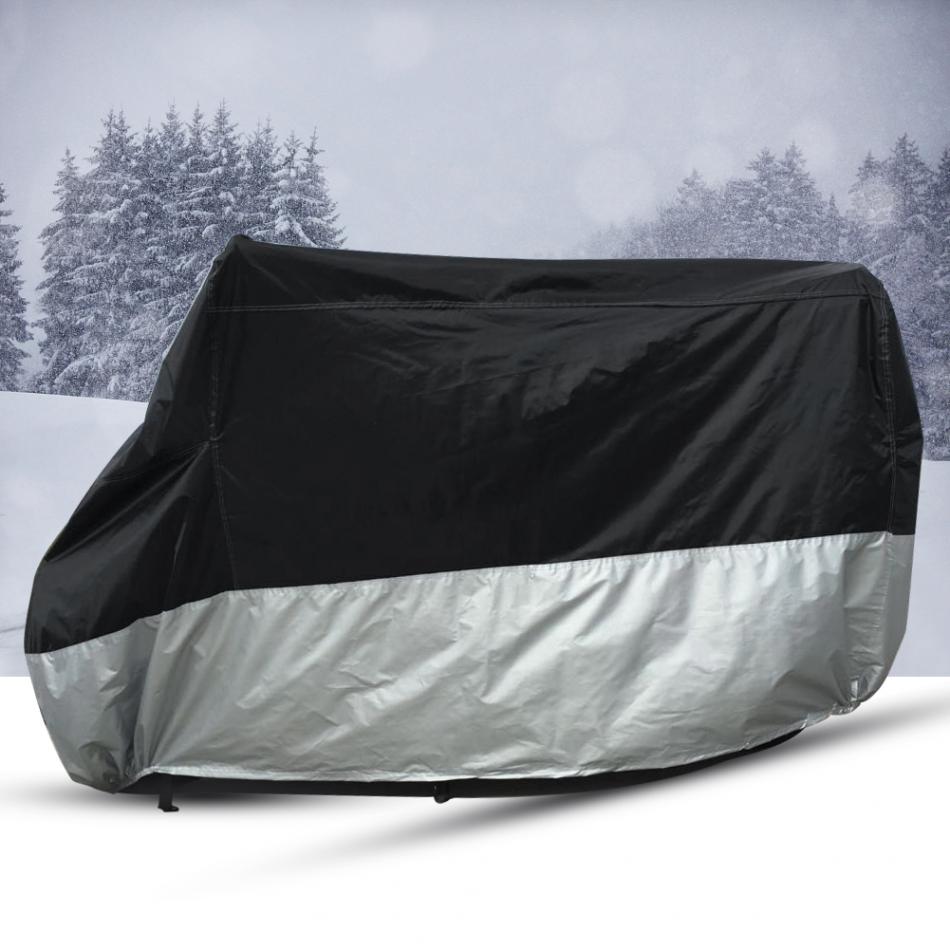 Motorcycle Moped Scooter Full Cover Breathable Outdoor Dust Rain UV Protector Waterproof Cover