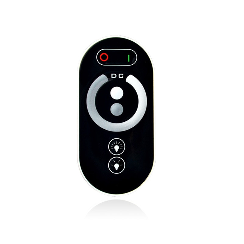 Single Color RF LED Controller 6A/CH 3Channel Full Touch Remote Controller For LED Strip Lights DC 12-24V
