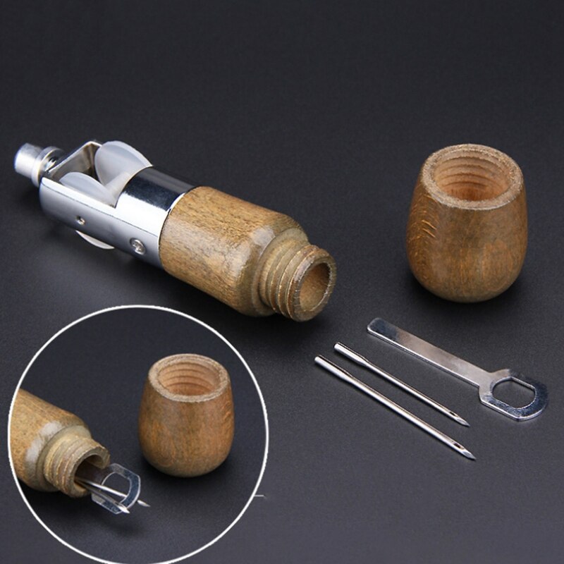 Leathercraft Sewing Stitching Awl Tool Kit DIY Craft Leather Canvas Bag Belt Repair Lockstitch Set
