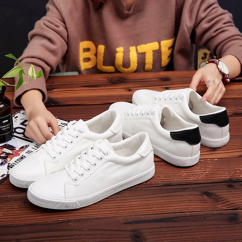 Tênis masculino casual, tênis masculino de couro macio, moda primavera 2020