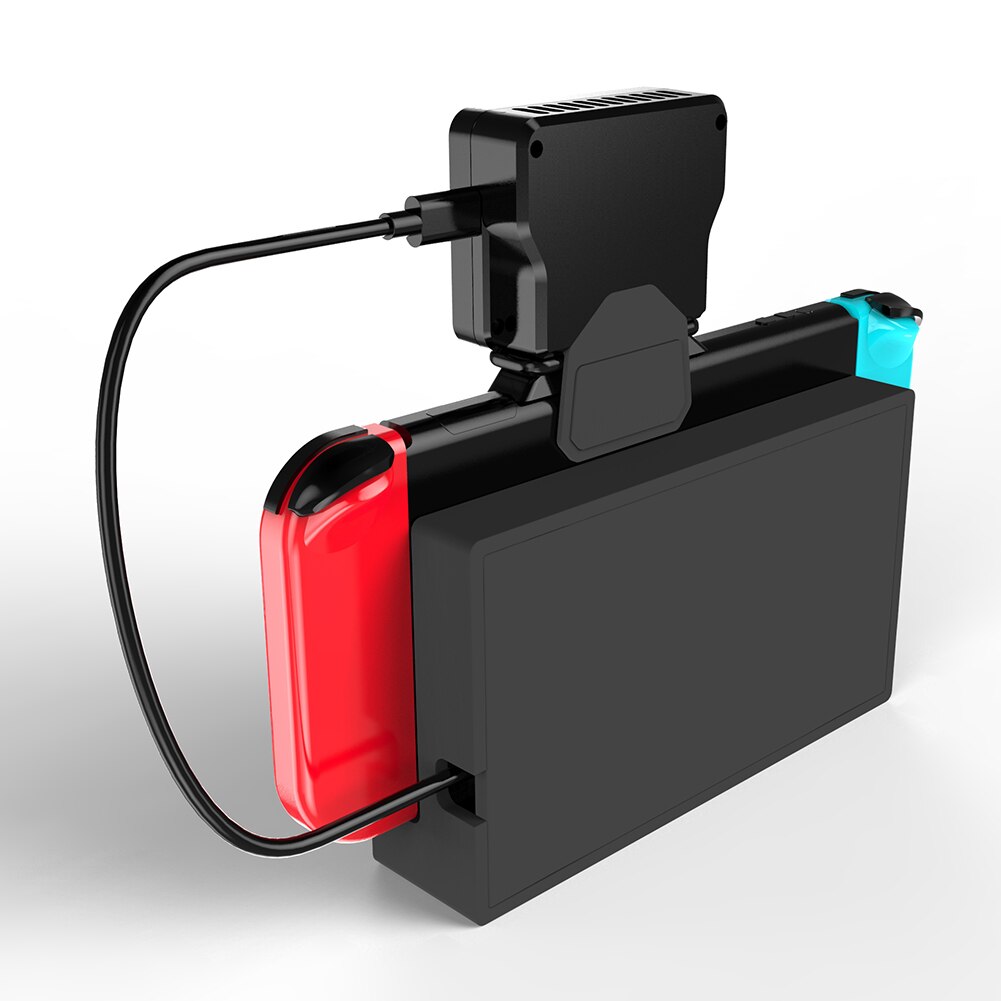 ALLOYSEED supporto per dissipatore di calore di raffreddamento per Console di gioco USB per nintendo Switch Base del radiatore di raffreddamento da tavolo con schermo