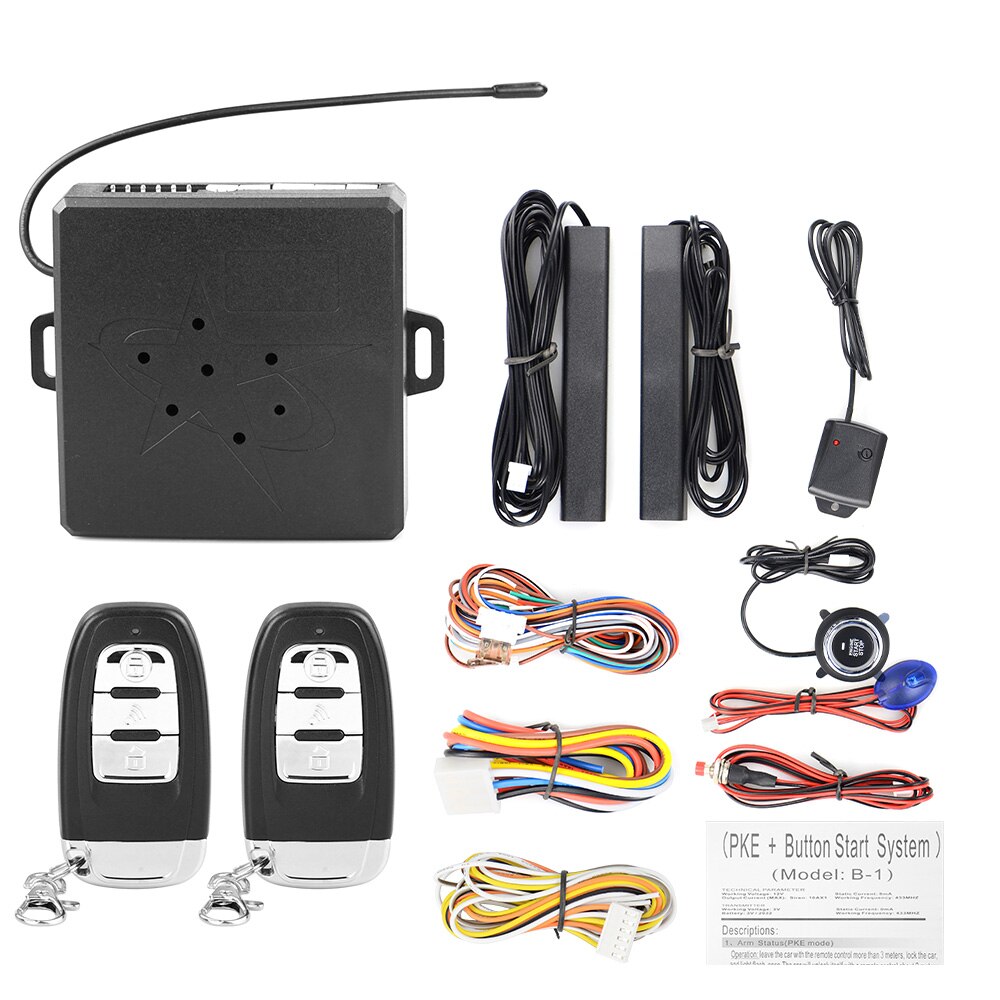Remote Locking Auto Universally Car Auto Alarm Remote Central Door Loc... – Grandado