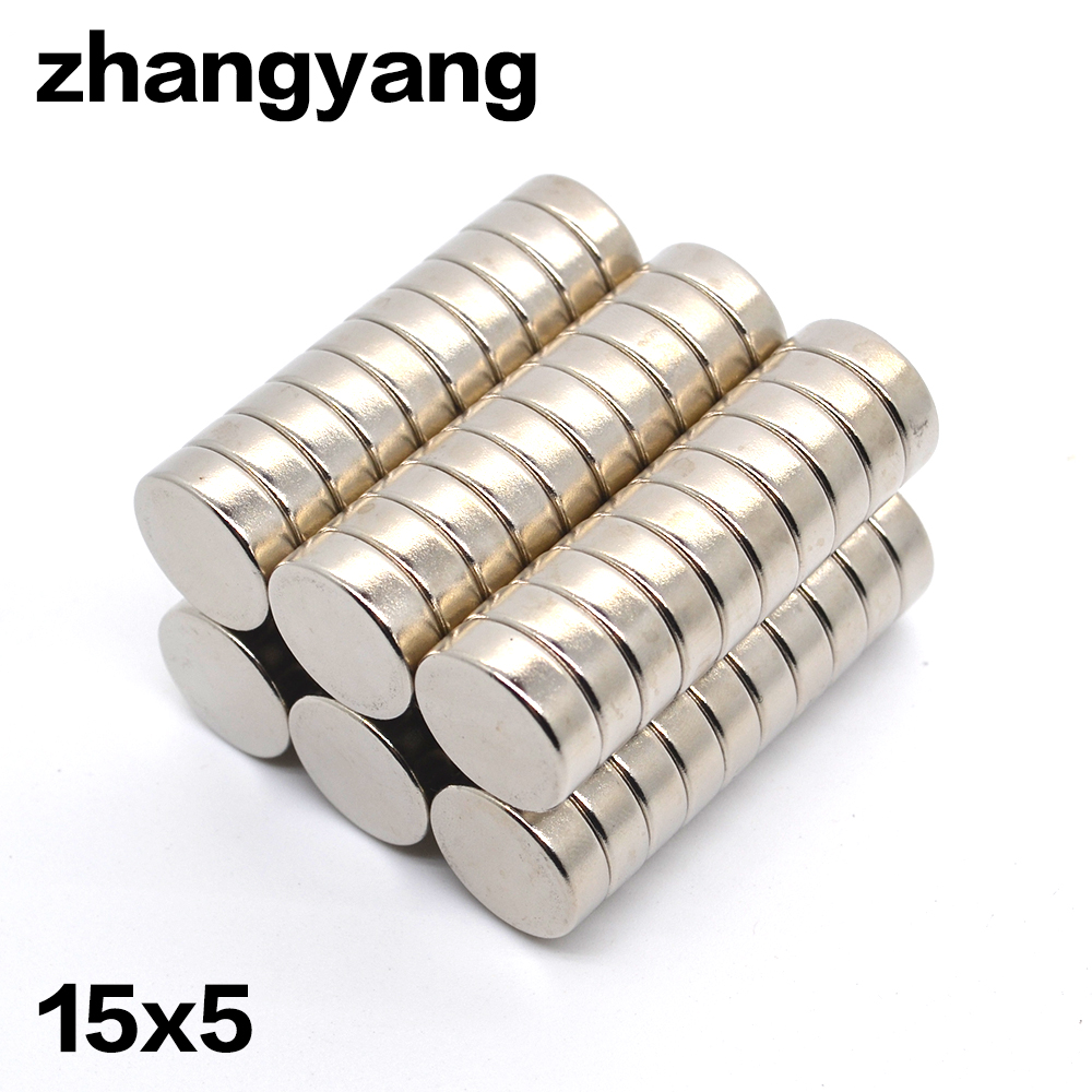 2/5/20pcs 15 mm x 5 mm N35 Super Sterke Permanente Magneten Zeldzame Aarde Neodymium Magneet