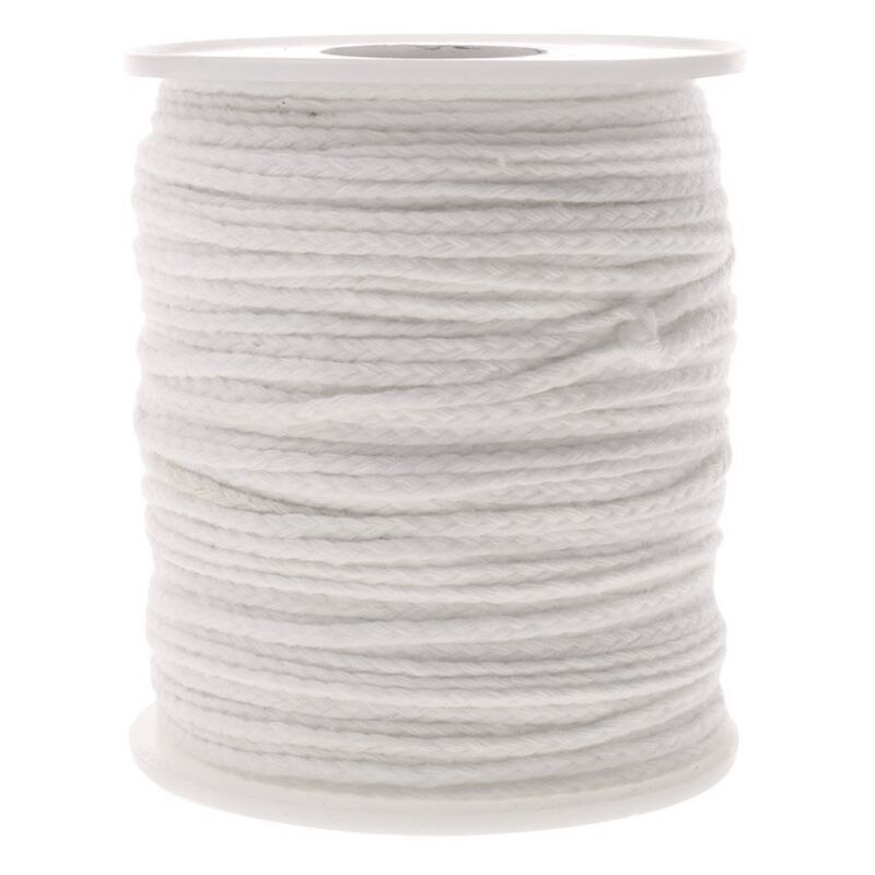 Candle wick, flat wick, round wick, lamp wick, coil - 61 M, for the production of candles: Default Title