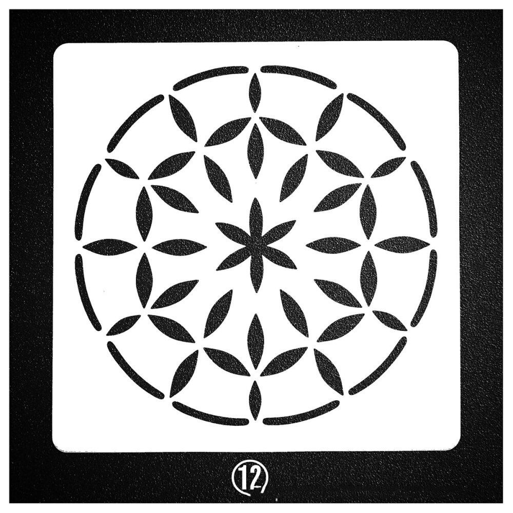 1 Set Mandala Puntjes Schilderen Templates Stencils Set Voor Diy Schilderen Art Projecten Ambachtelijke (Gemengde Stijl)