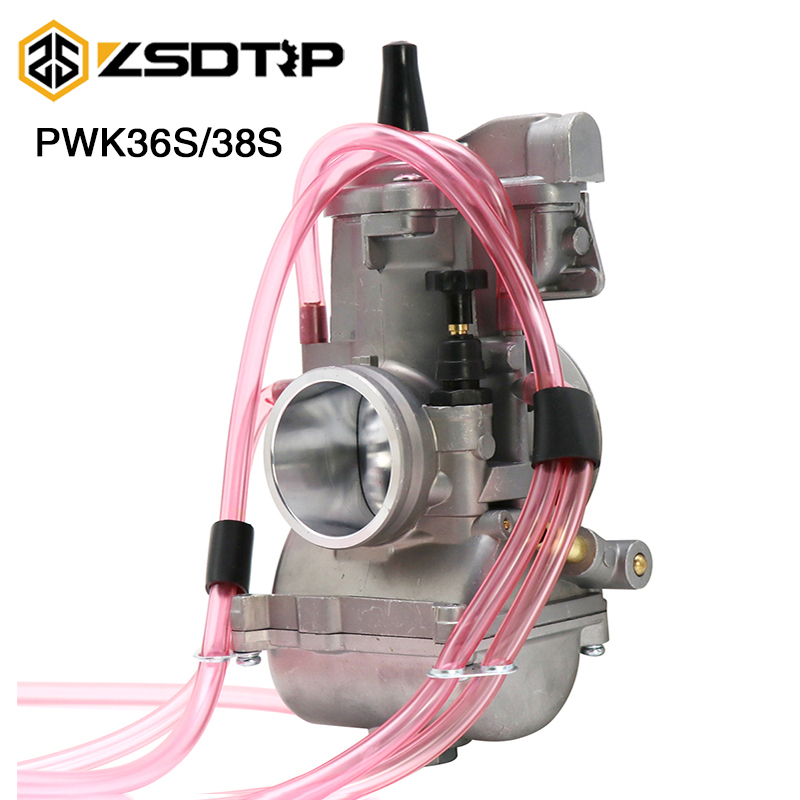 ZSDTRP-carburador de cuerpo corto, 2 tiempos Keihin PWK 36S 38S, PWK-S