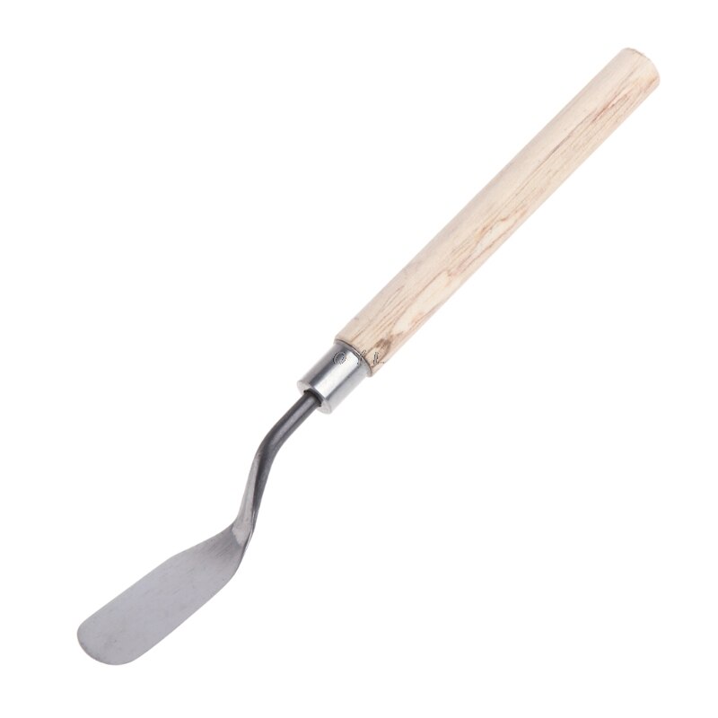 2 Stuks Rvs Paletmes Spatel Schraper Voor Mengen Art Olieverf