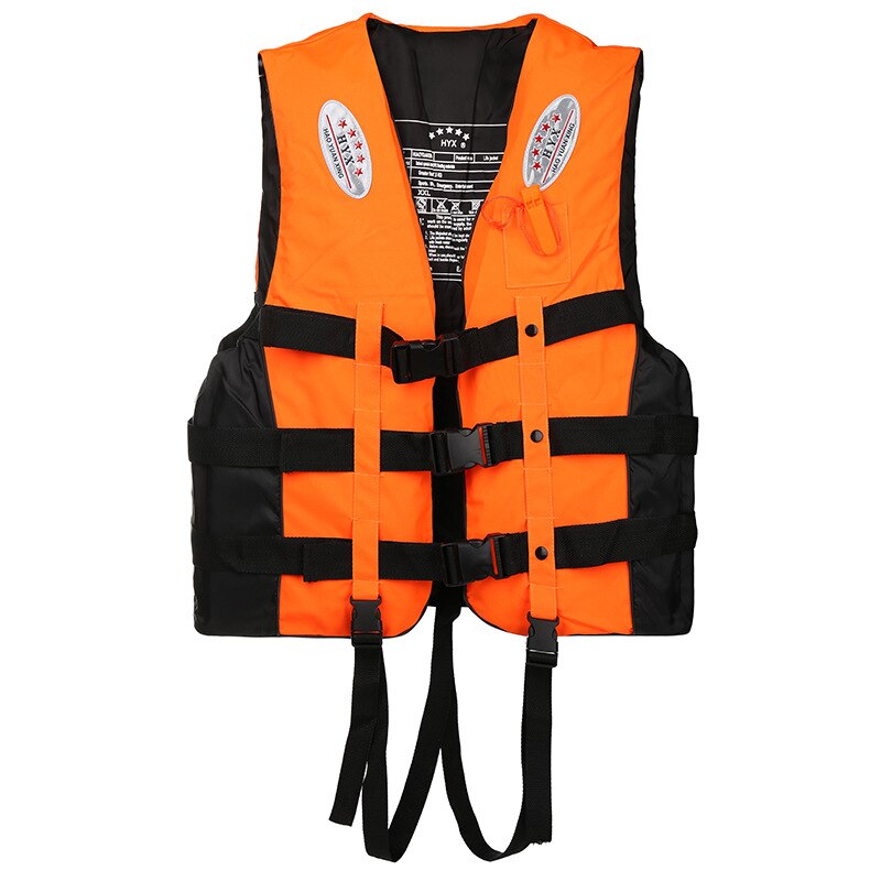 Leben Jacken Für Erwachsene Plus Größe Männer Frauen Kinder Schwimmen Bootfahren Treiben Schwimmweste Mit Pfeife S-XXXL Größe Wasser Sport jacke: orange / 2XL