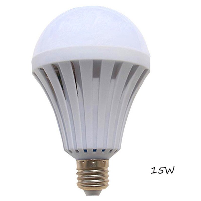 LED 5W 7W 9W 12W 15W Emergency Light Bulb Rechargeable Intelligent Lamp Energy efficient 1600 lm Patent heat dissipation