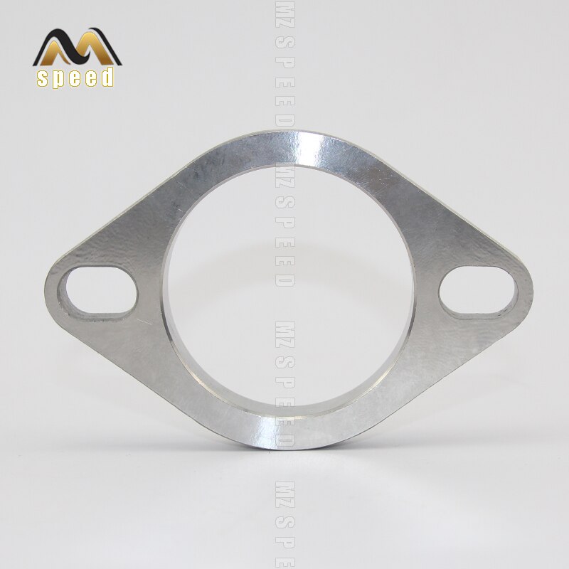 accessories Universal stainless steel exhaust muffler flange exhaust pipe connection 51mm 63mm 76mm joint