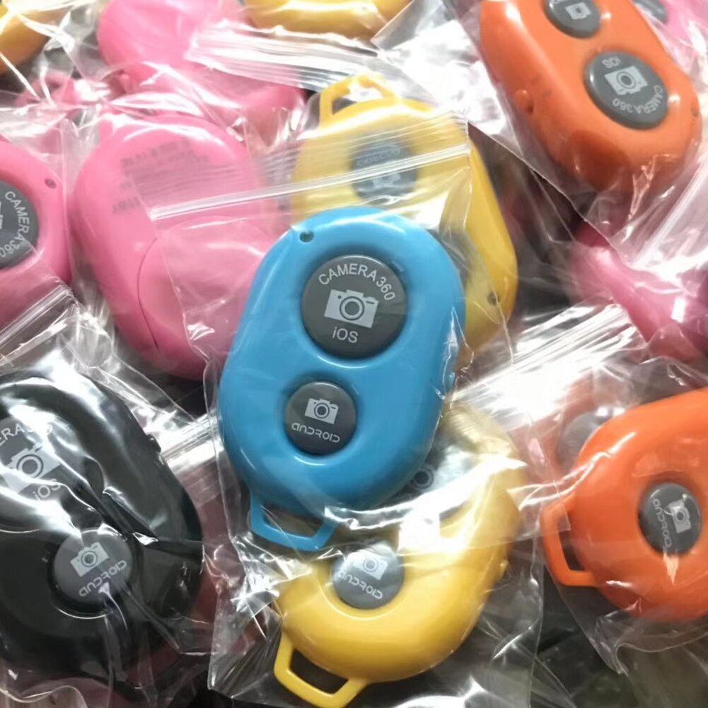 Draadloze Sluiter Afstandsbediening Mobiele Telefoon Enkele Selfie Stok Sluiter Automatische Afstandsbediening Voor Ios Android