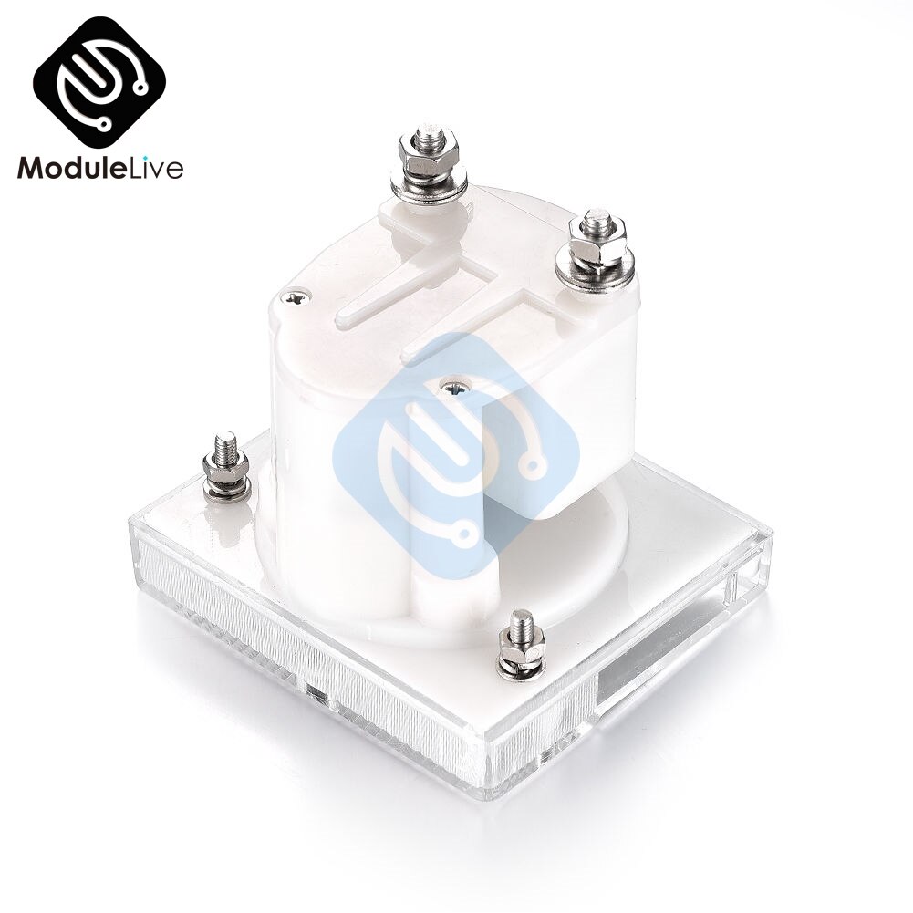 DC10A GB/T7676-98 Analog Panel AMP Current Meter Ammeter Gauge 85C1 White 0-10A