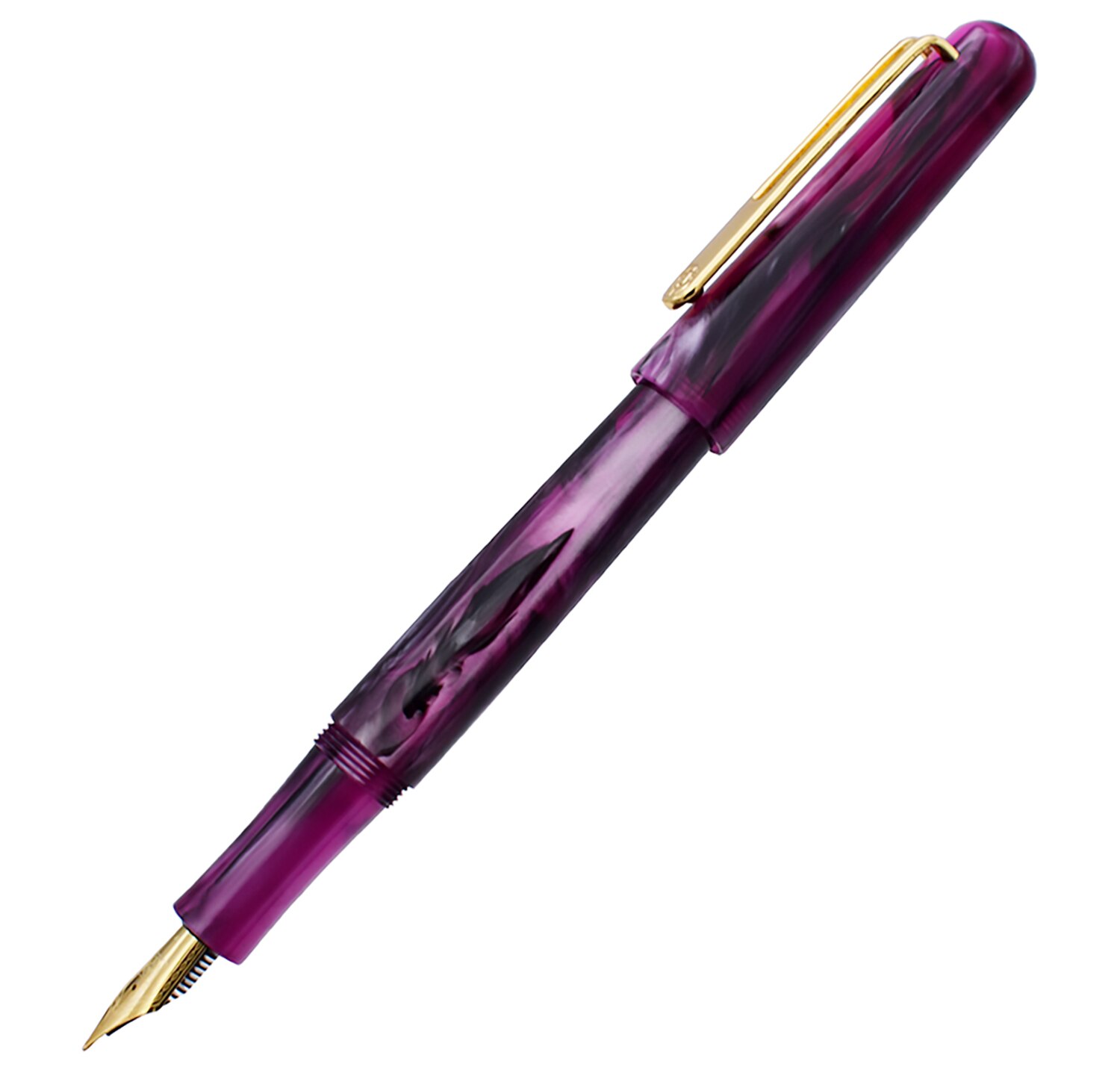 Picasso Celluloid Fountain Pen Pimio EtSandy Aurora Purple PS-975 Iridium Fine Ink Pen Writing Pen for Business Office: Only One Pen