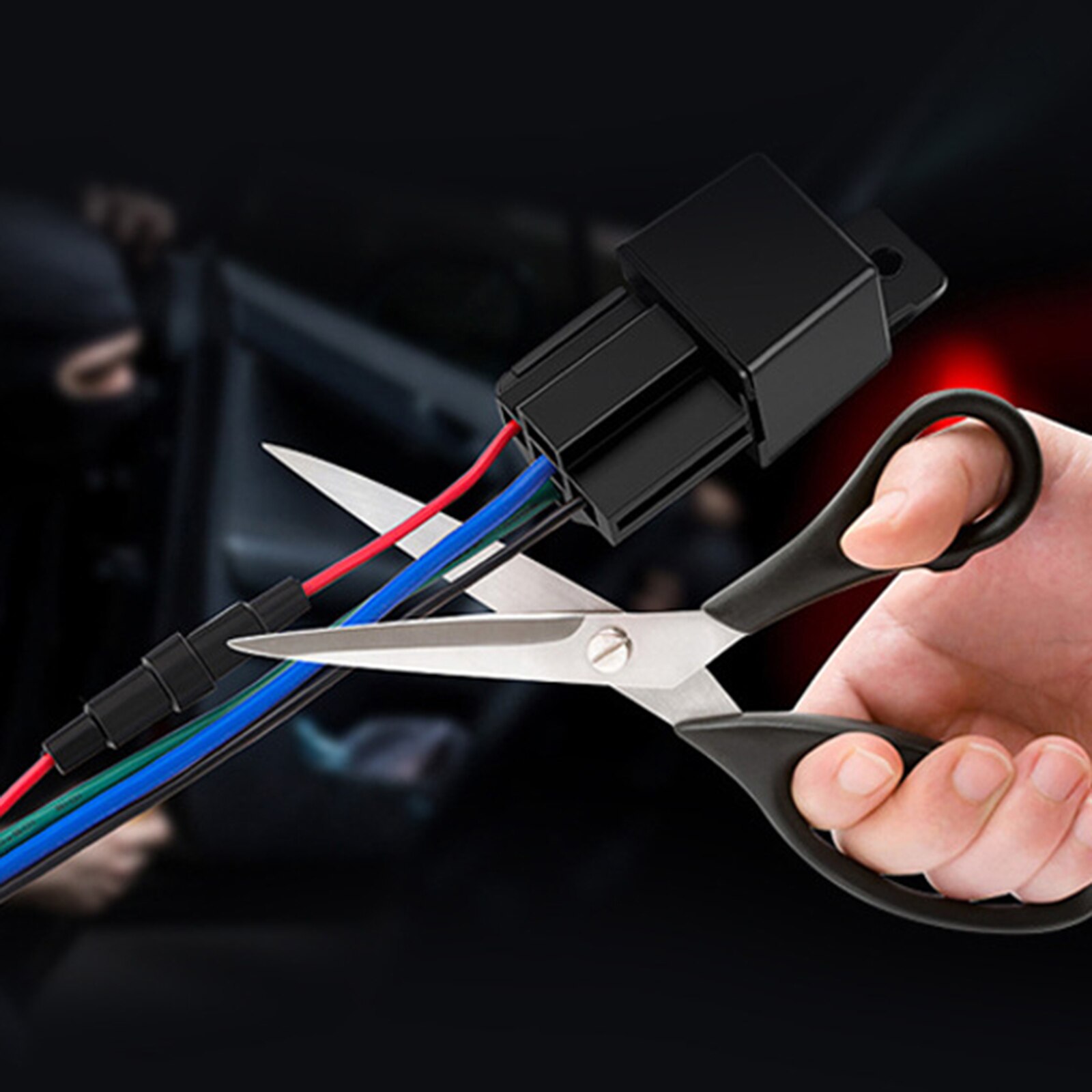 Car Mini GPS Locator Vehicle Anti-Lost Real-Time Tracking Device Alarm Support App Control Remote Power Off Cut Off Oil Tracking