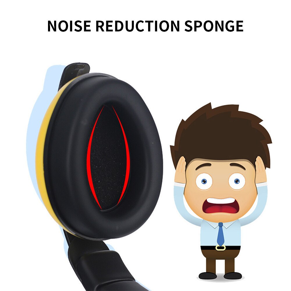 Adjustable Baby Earmuffs Infant Kids Hearing Protector Noise Reduction Ear Protection Ear Muffs