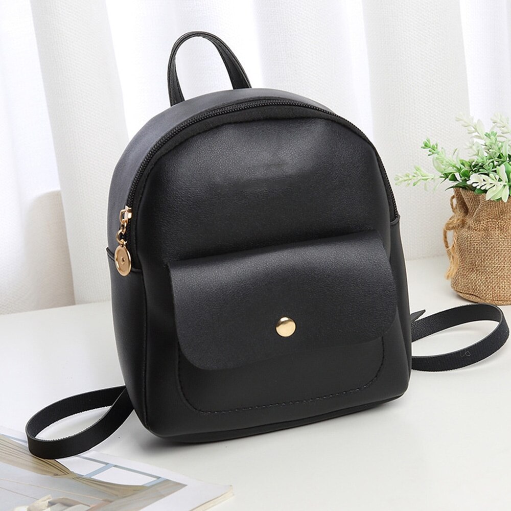 Women Mini Backpack Crossbody Bag For Teenager Girls Plaid Shoulder Phone Purse Korean Style Trendy Female Bagpack: Style2 02