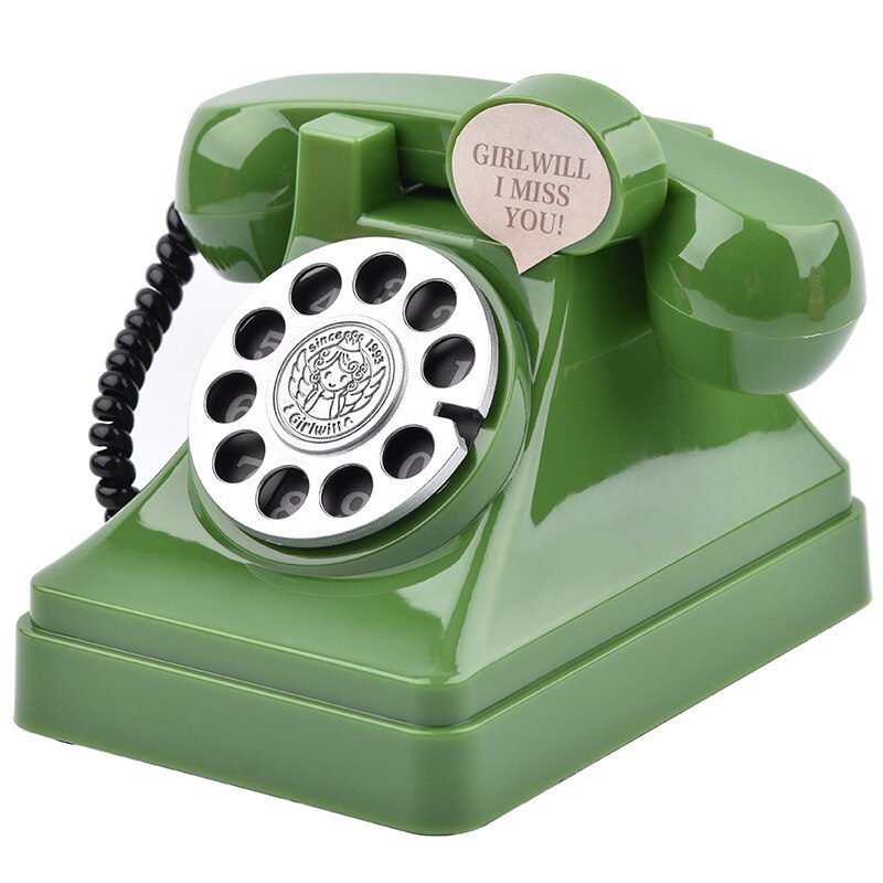 Creatieve Digitale Telefoon Spaarpot Met Draaitafel Retro Craft Kinderen Moderne Minimalistische Piggy: 3
