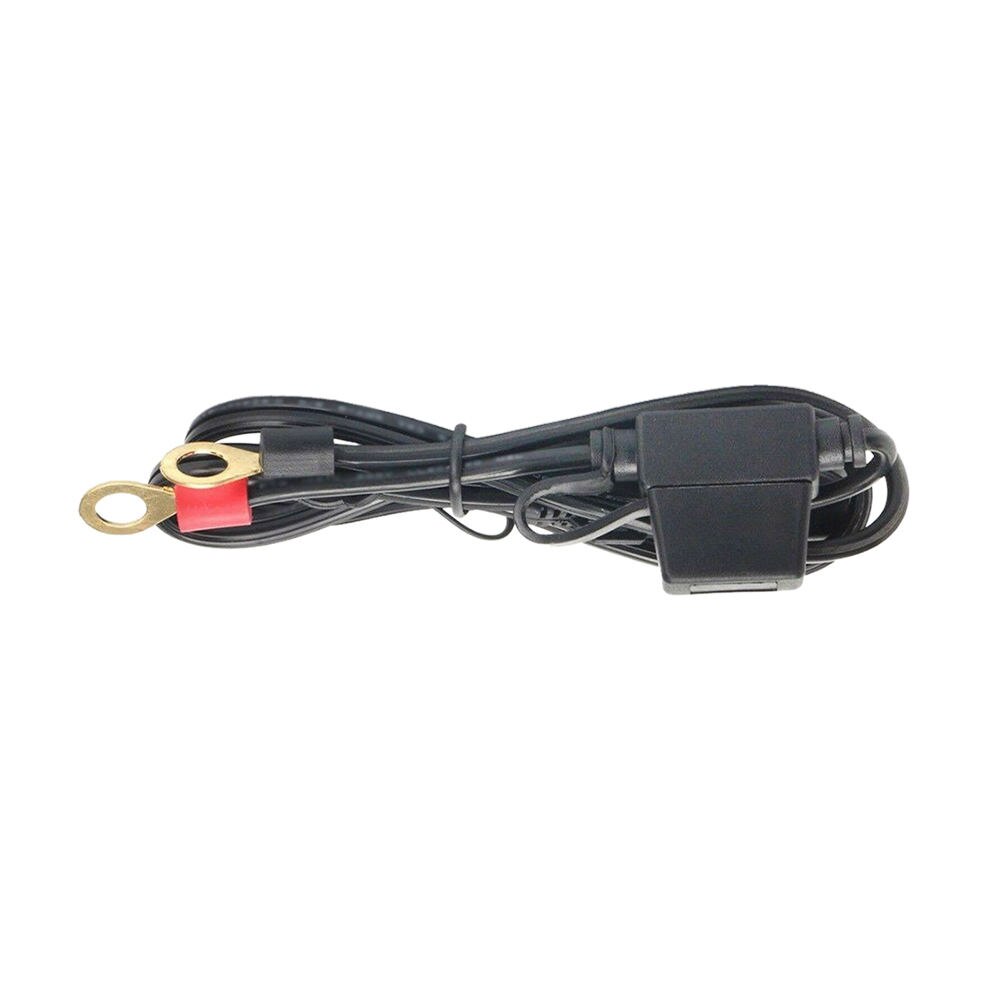 12V Motorcycle Battery Charger Adapter Cable Terminal To SAE Quick Disconnect Motorcycle Battery Output Terminal Ring Connector