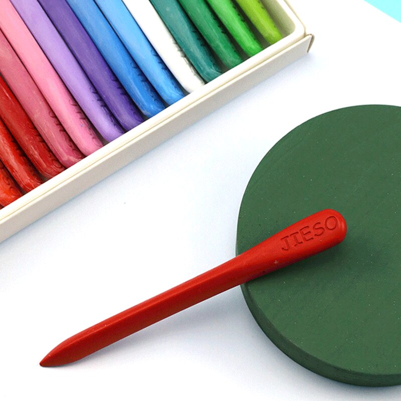 Washable Plastic Crayons Drawing Set Colors For Paint School Children Art Stationery Supplies Kids Wax Pencils