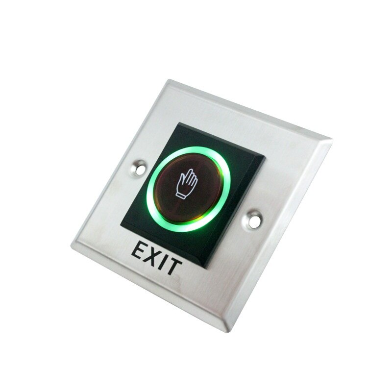 Deurslot Infrarood Sensor Switch No Touch Contactless Ontgrendeling Exit Met Led Indicatie