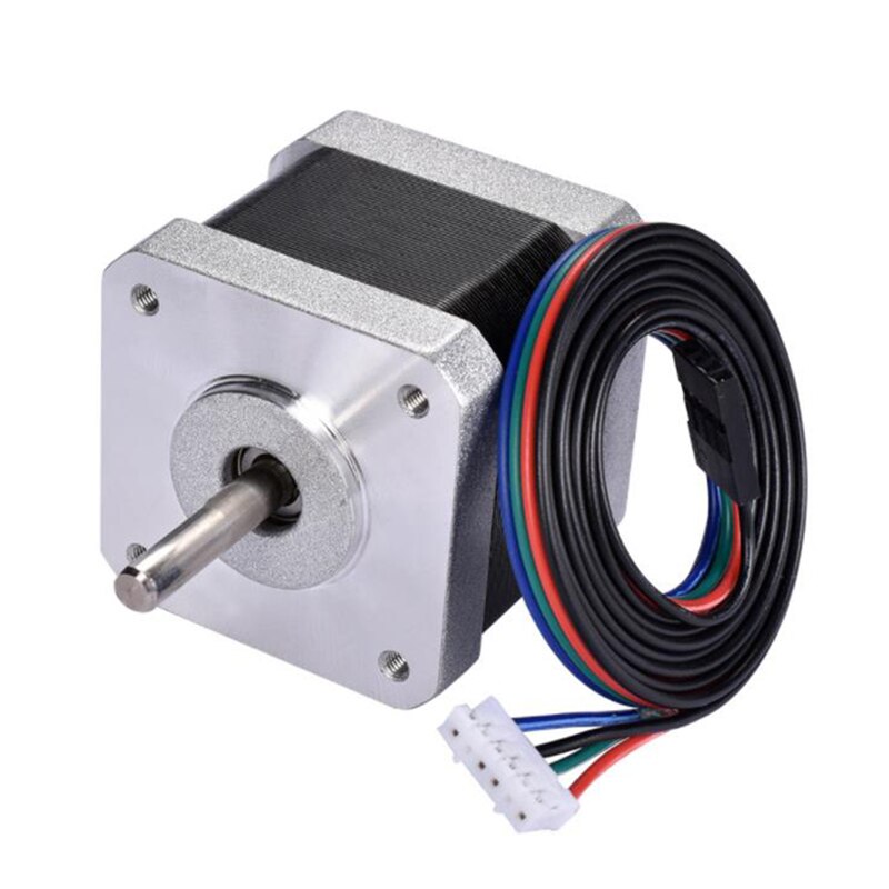 5Pcs Usongshine Nema17 Stepper Motor 17HS4401S 1.5A Nema 17 42BYGH 17HS4401 4 Lead for 3D Printer XYZ CNC Engraver