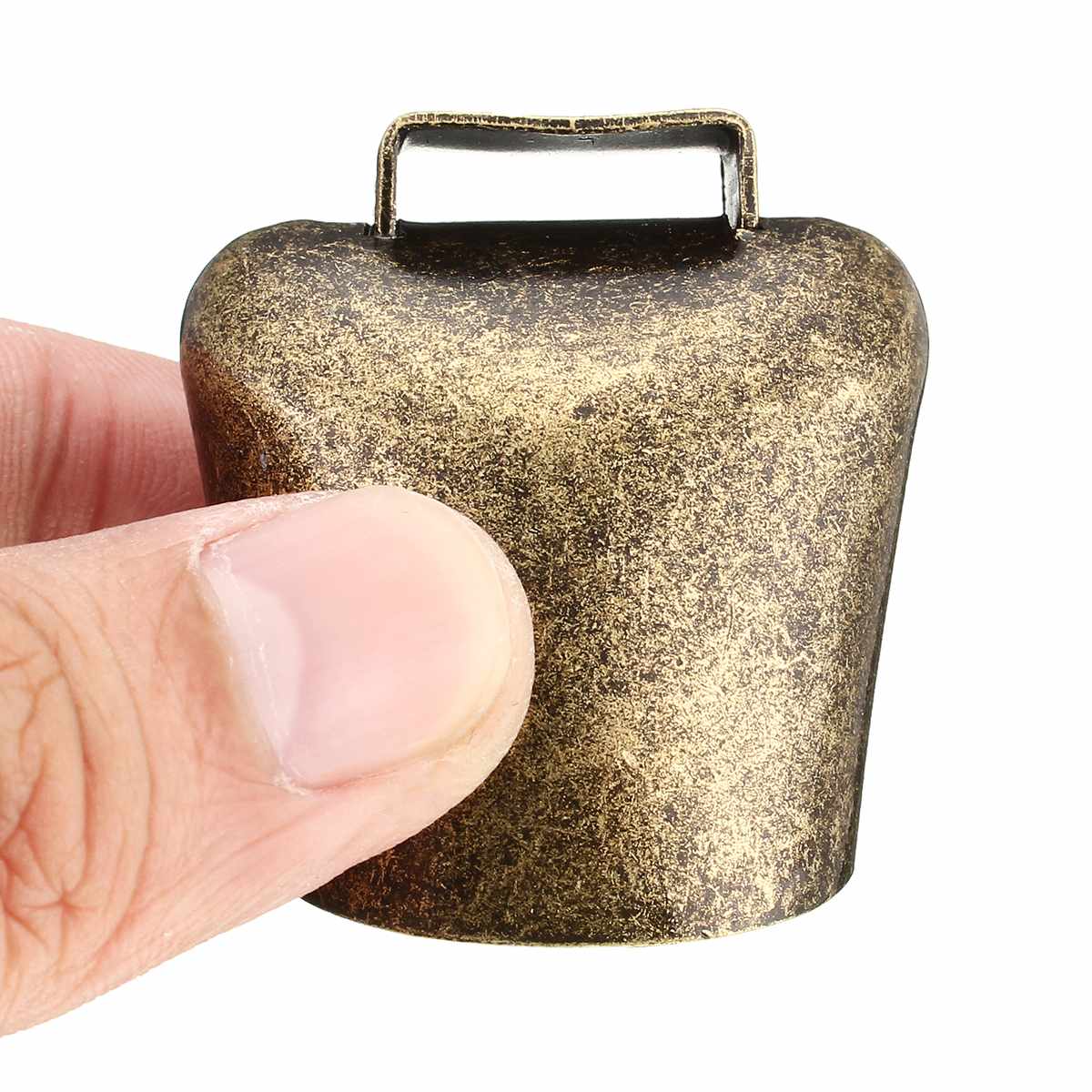 Koper Bells Koe Paard Schapen Grazen Vee Schapen Laege Bell Luid Scherpe Verspreid Verder Luid Verlies hond huisdieren decor Bell