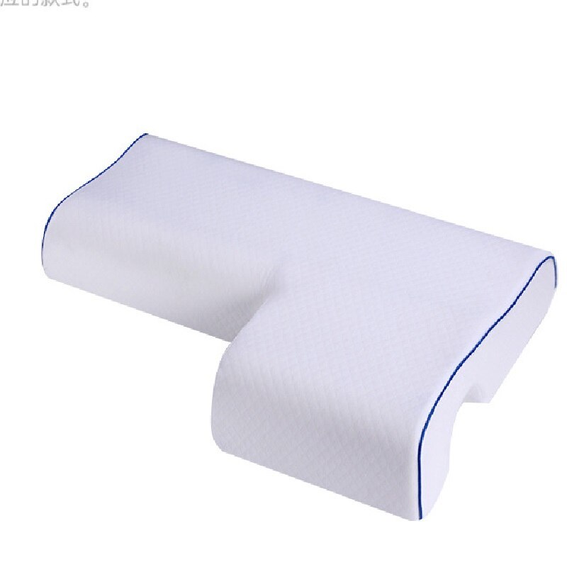 Style Couple Pillow Slow Rebound Memory Pressure Pillow Anti-Hand Paralysis Pillow Duet Protection Cervical Pillow: black