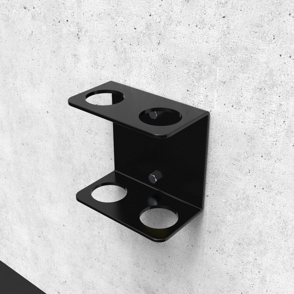 Barre de rangement verticale pour haltères, support de barre de poids mural pour la salle de sport à domicile permettant de gagner de l'espace