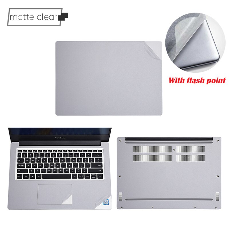 Laptop stickers for Xiaomi RedmiBook 14 inch Notebook Skin Computer Stickers for Xiaomi RedmiBook 14 II Cover: For RedmiBook 14 / 3-matte clear