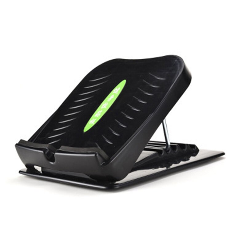 estirador de pie tablero inclinado ergonómico reposapiés tablas de inclinación ajustables estiramiento de pantorrilla antideslizante estiramiento de tobillo: Black