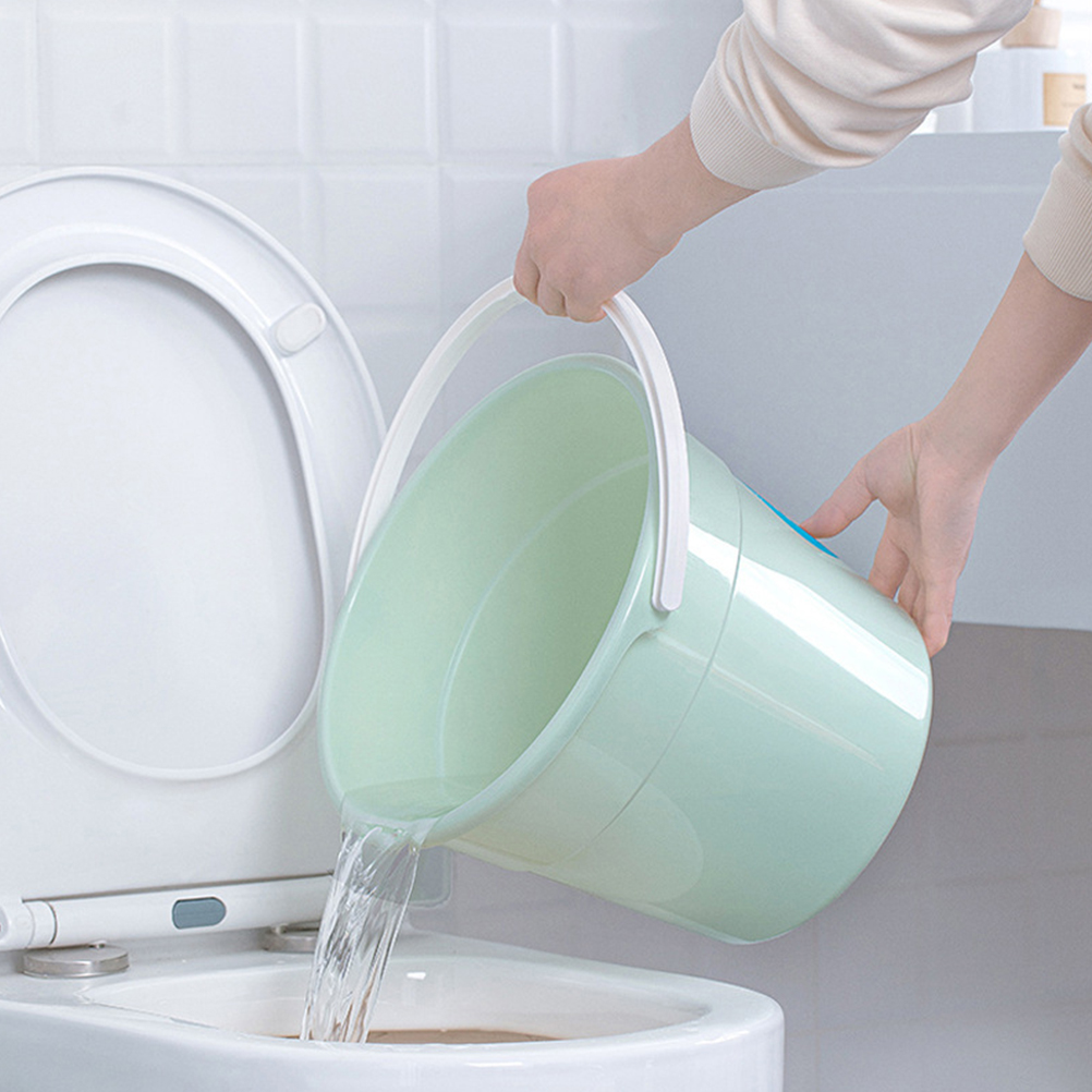 Fishing Bucket Water Storage Pail Container Car Wash Bucket with Handle