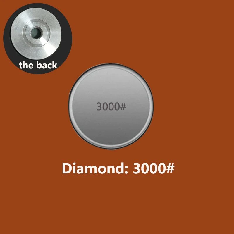 15 and 20 Degrees Rolling Knife Sharpener Magnetic Knife Holder Diamond Sharpening Stone Kit with Angle Roller Kitchen Accessory: Brown