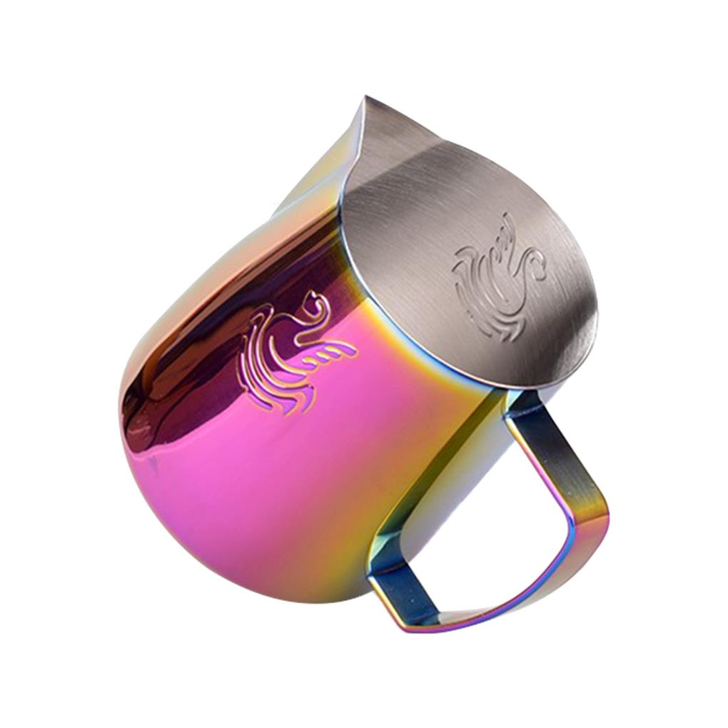 400ml/600ml Coffee Frothing Pitcher Cup Frother Jug Coffee Latte Art Accessory 304 Stainless Steel Coffee Latte Mould Pitcher