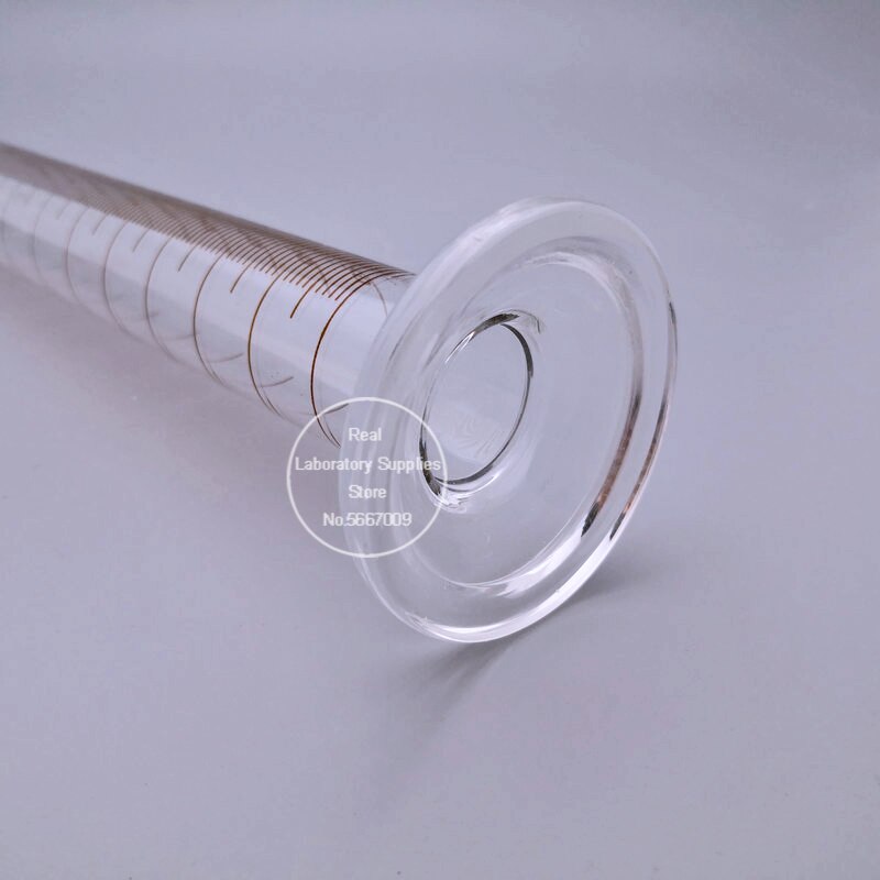 1set/pack (10ml, 25ml, 50ml, 100ml) Laboratory Scaled Glass Measuring cylinder Measurement Container Lab Supplies