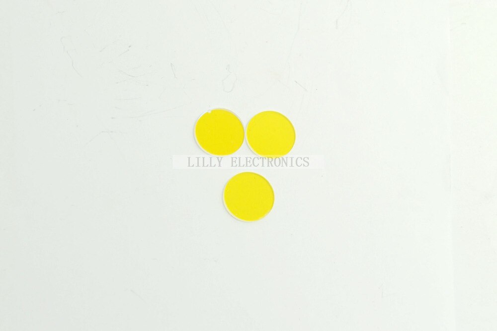 2x RGB Optical Lens Pass Green Pass Red & Reflect Blue diameter 15mm