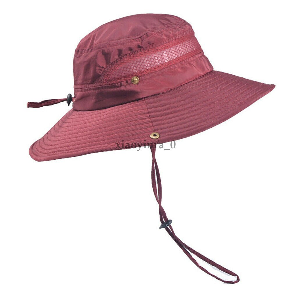 Men Women Arctic Breathable Hat Heatstroke UV Protection Sunshade Cooling Caps: Rose Red