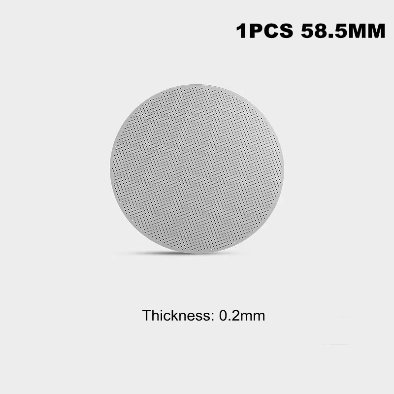 49mm Coffee Puck Screen 58mm 51mm 54mm 53mm Portafilter Filter Mesh Plate Coffee Filter Screen Espresso Puck Screen Coffee Maker: Dark Khaki