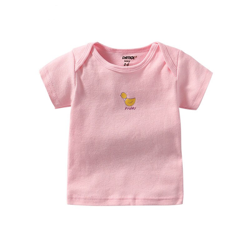 7Pcs Kinderen T-shirt Voor Jongens Meisjes Katoenen Zomer Kids Tops Tees Baby Kids T-shirts Pasgeboren Kleding Sets