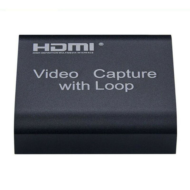 HDMI-compatible-compatible Video Capture Card Screen Recorder USB2.0 High Definition Game Streamer
