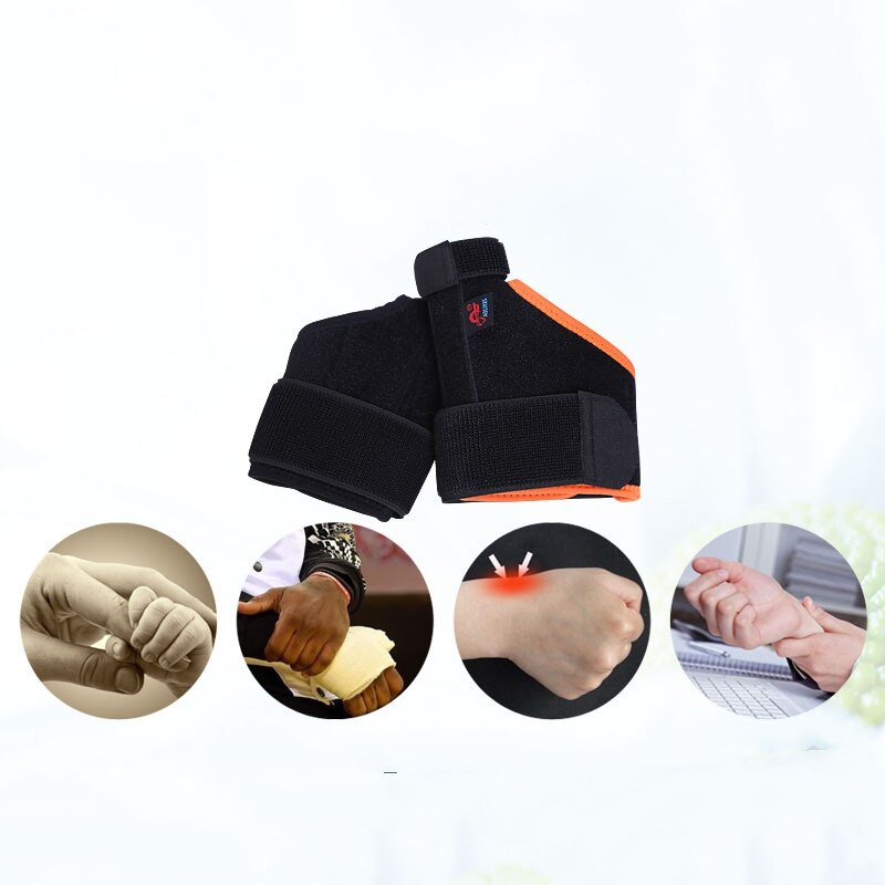 AOLIKES – protection contre les entorses du pouce, enveloppe de Support de poignet, gaine tendineuse, Fracture fixe, souris, Correction des doigts, sécurité sportive, 1 pièces