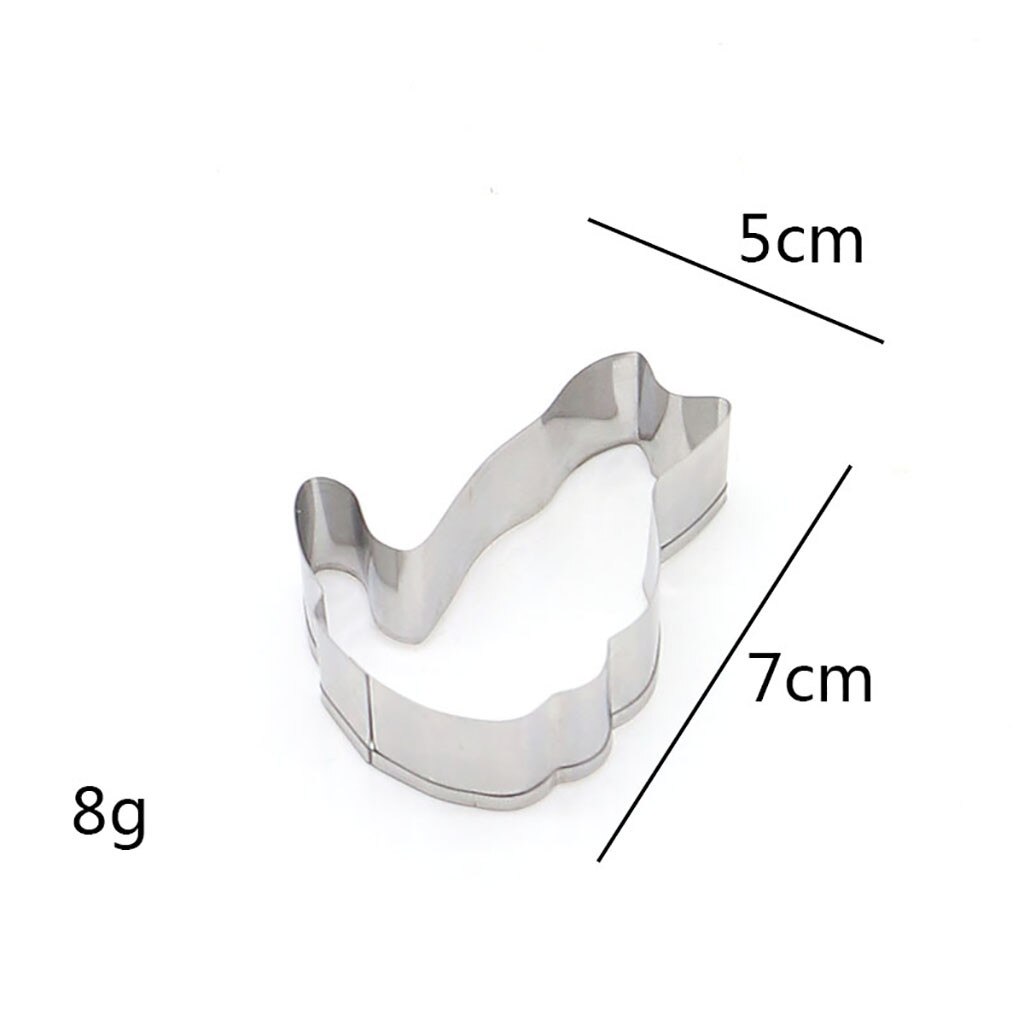 Cat Shaped Aluminium Mold Sugar Craft Cake Cookies Pastry Baking Cutter Mould DIY Cookie Cutter Kitchen Accessories FH5