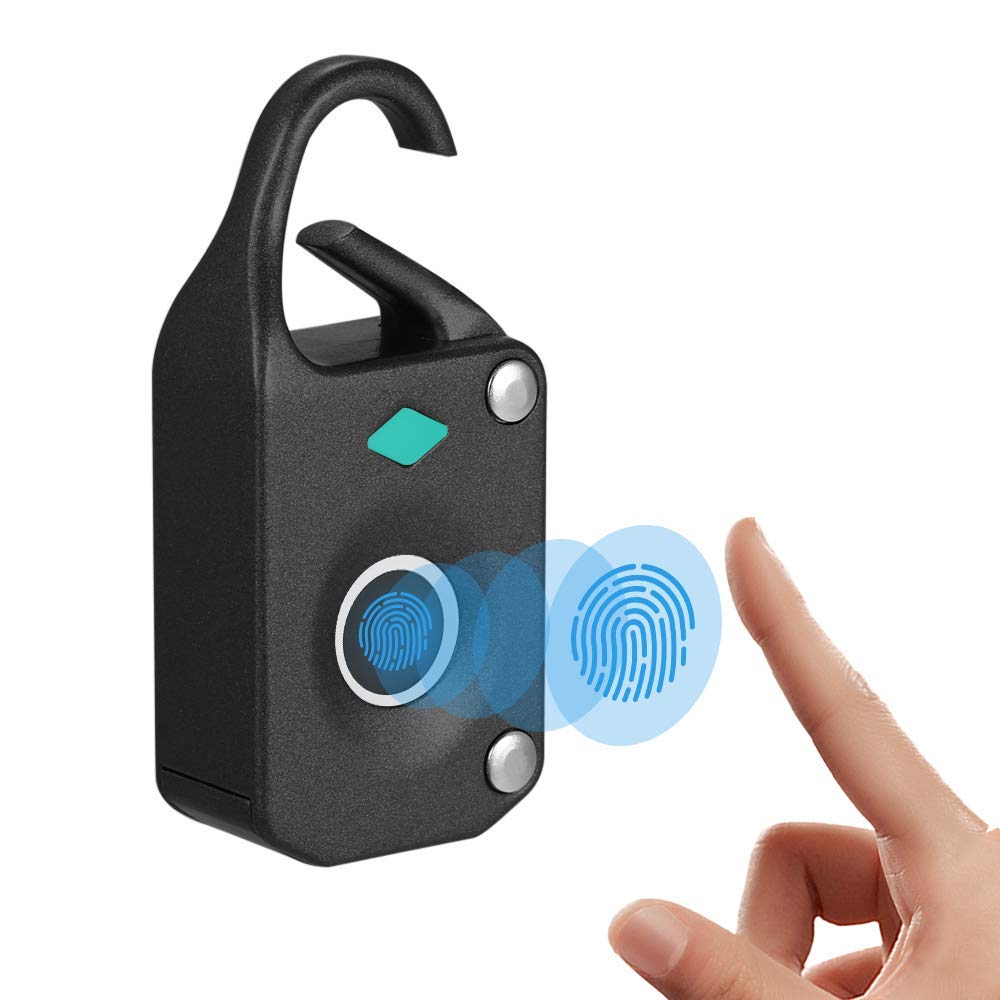 Ip65 vanntette digitale intelligente bluetooth hengelås smart fingeravtrykk hengelås