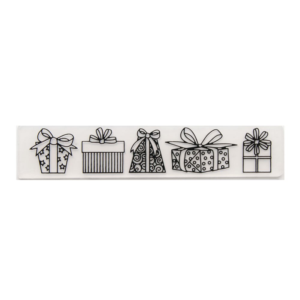 16 Styles Plastic Embossing Folders Christmas Background Embossing Folder for DIY Scrapbooking Cut Template: Gold