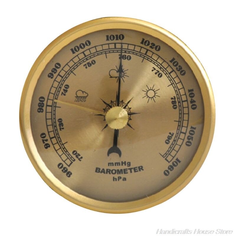 Household Barometer Pressure Gauge Weather Station Wall Hanging Atmospheric Multifunction Thermometer Hygrometer J27 21