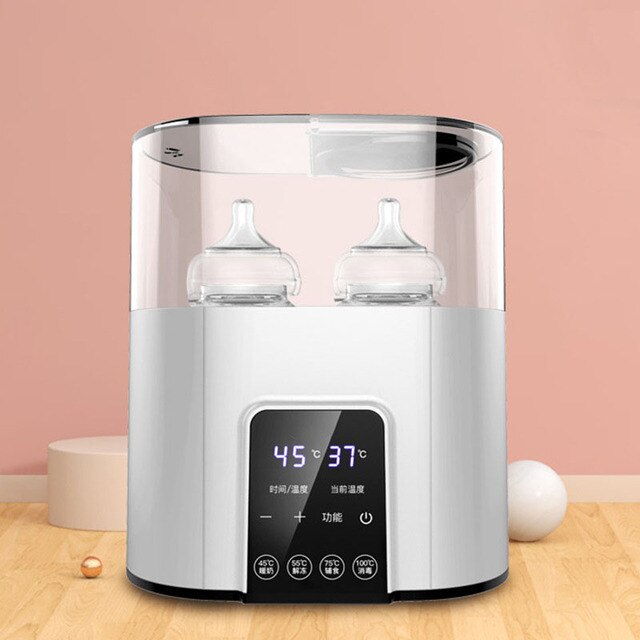 6 In 1 Smart Universele Babyfood Warm Zuigfles Warmer Heater Sterilisator 110-220V Elektrische Melk Voedsel warmers Met Timer: C