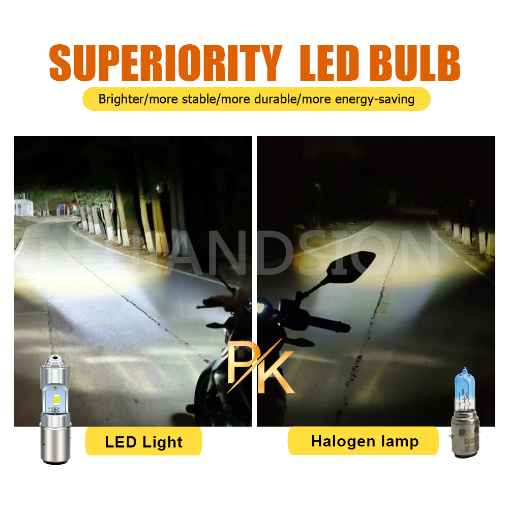 1PCS 18W H6 BA20D P15D P15D-25-3 P36D Lamp 6V 10-80V 6000K motorfiets Koplamp Moto LED Super Heldere Autobike Mistlamp ATV Lamp