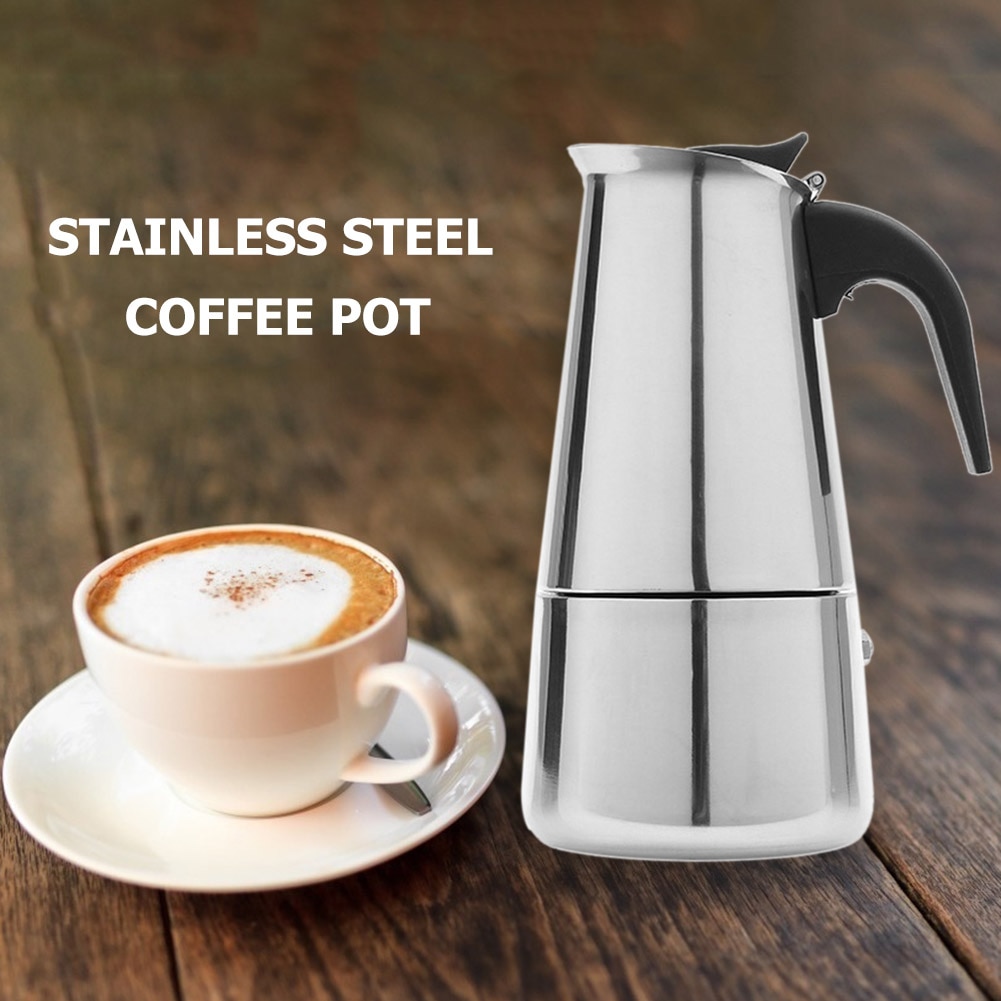 Koffiezetapparaat Moka Percolator Pot Handleiding Espresso Fornuizen Filter Waterkoker Koffiezetapparaat Koffie Pot Mokka Percolator
