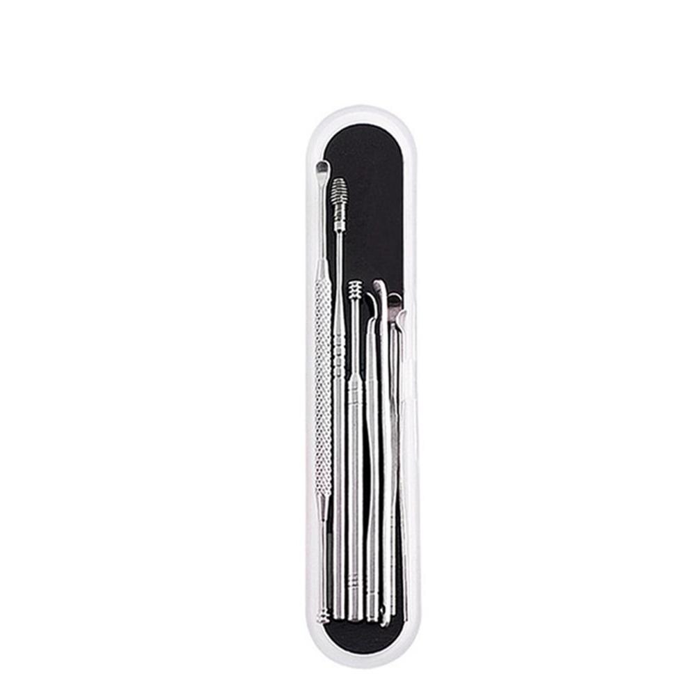 7Pcs Set Rvs Oor Pick Lepel Earpick Artefact Gesp Oor Schoner Oor Care Tool