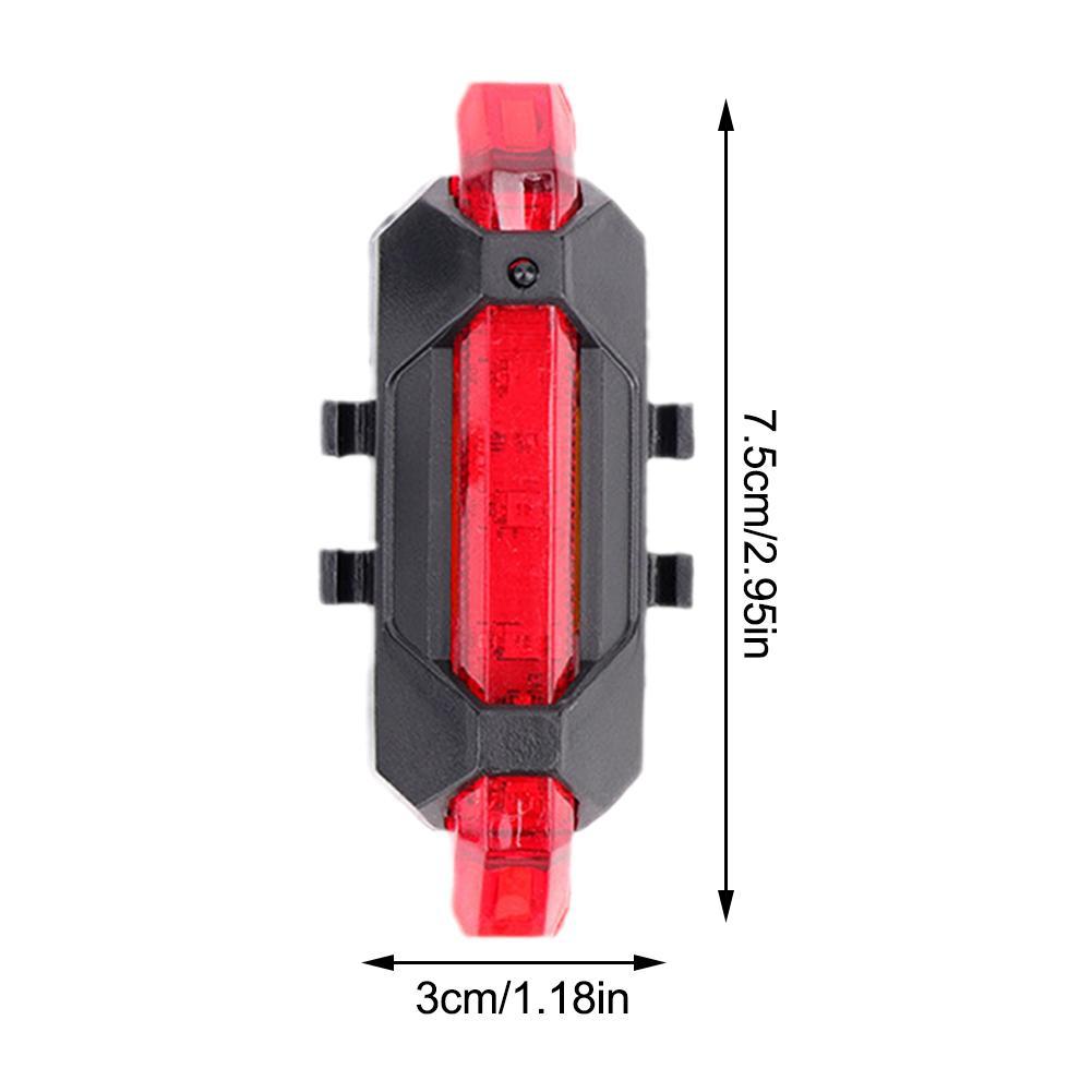 Cycling Tail Lights Rechargeable Bicycle Tail Lights Night Bike Mountain Lights Highway Safety Warning Back Bicycle Taillights